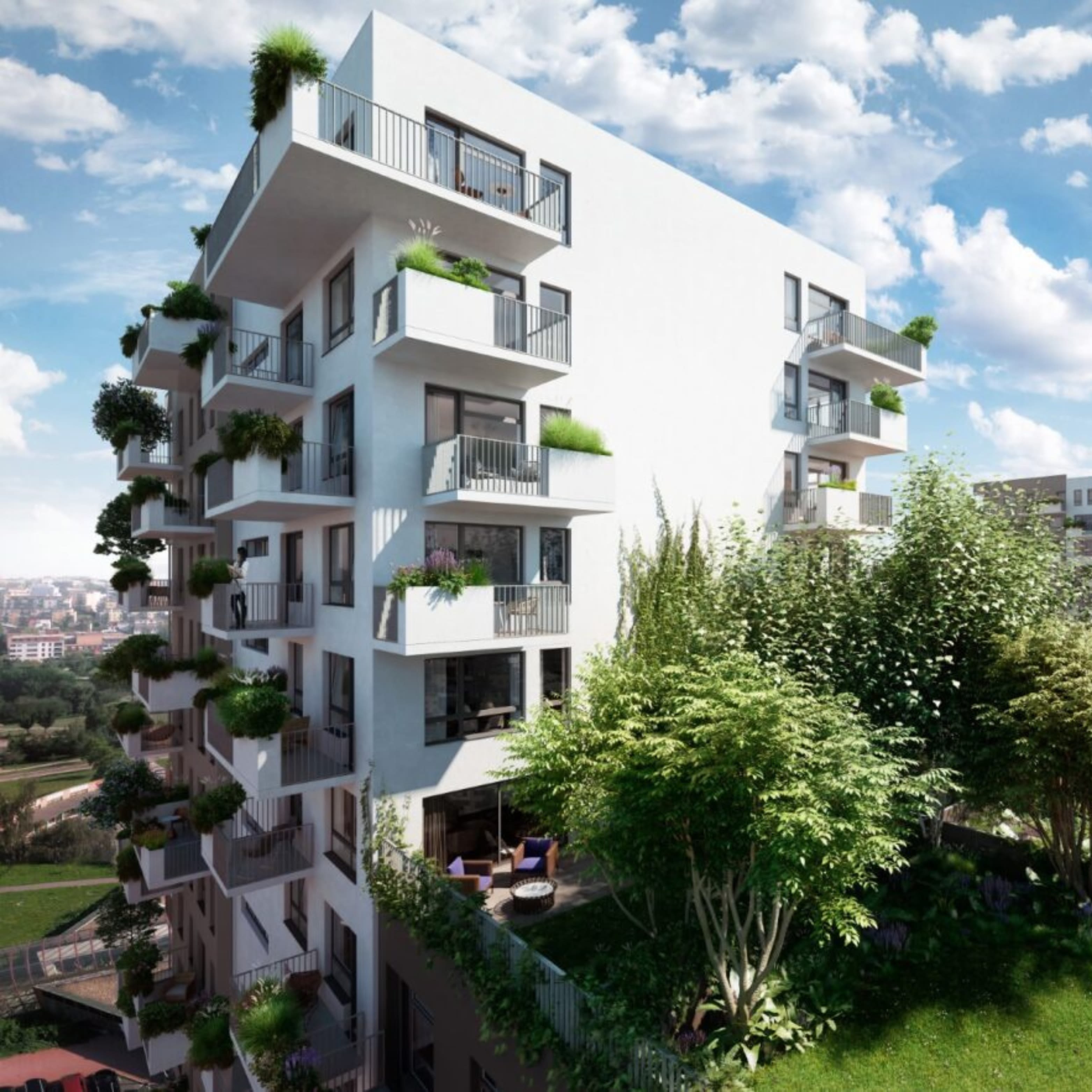 Bytové domy Lužiny