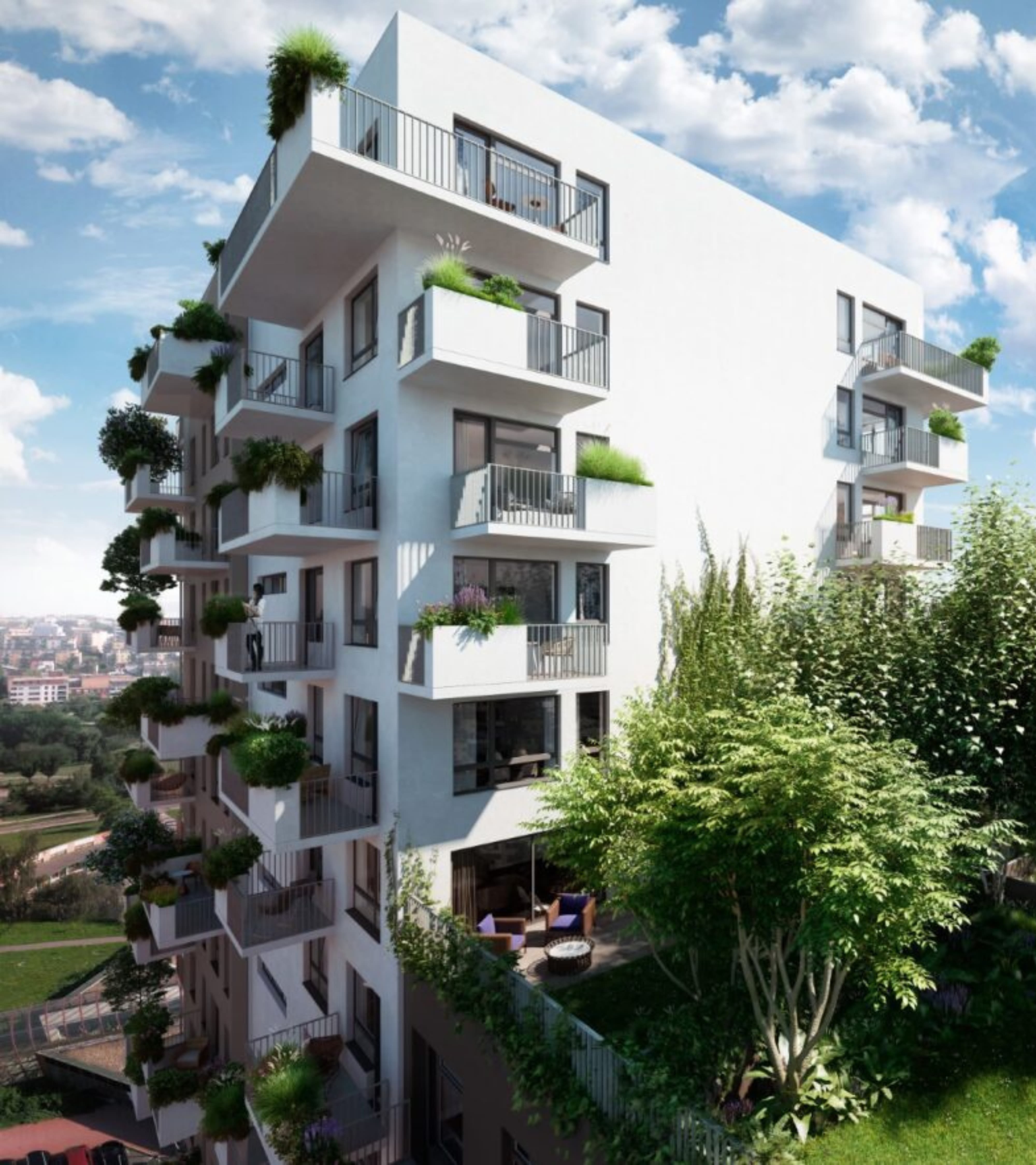 Bytové domy Lužiny